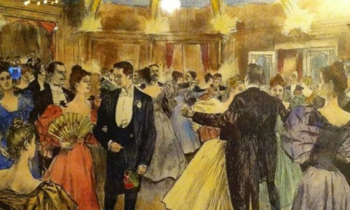 tuxedo historic painting